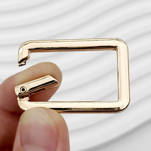 衣服五金配件方形上衣扣裤子开口弹簧圈裤腰连接肩带背带裤扣开口