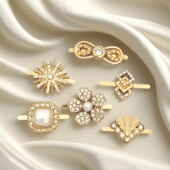 带钻 鞋 扣金属配件手工编织包包五金配件衣服装 帽子饰品鞋 花