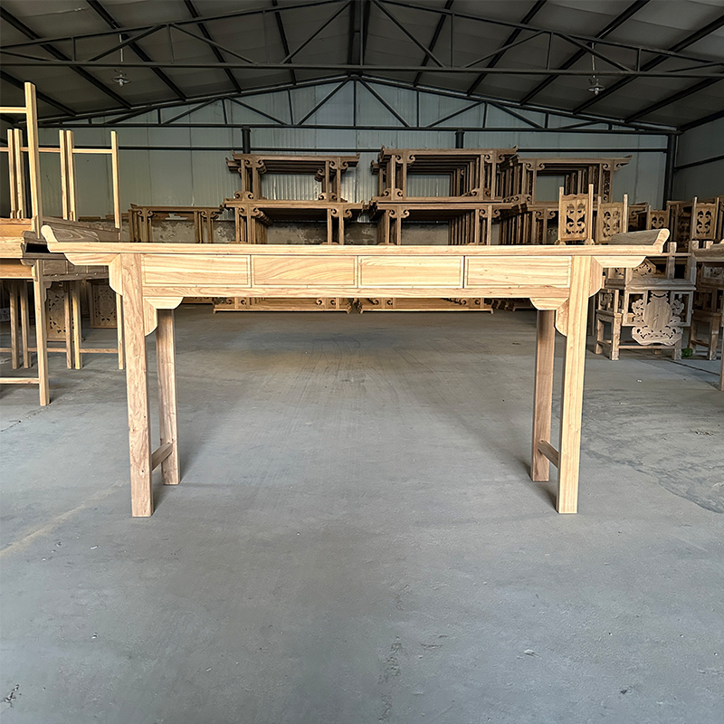 新中式玄关台实木简约