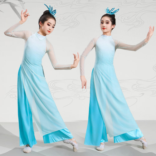 春晚同款古典舞演出服儿童现代舞