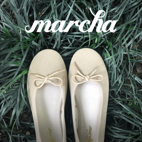 marcha春夏新款平底瓢芭蕾舞鞋