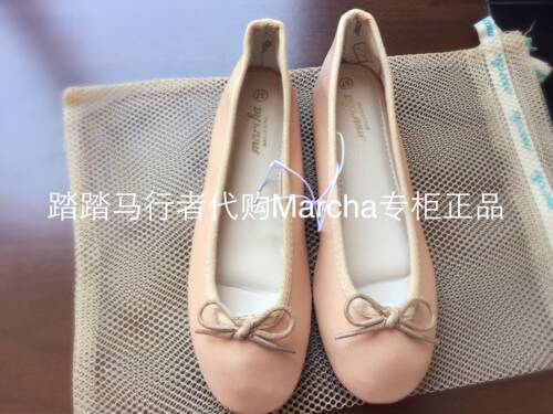 marcha新款蝴蝶结四季芭蕾舞鞋