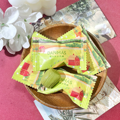 DANMAS丹玛仕原汁抹茶奶糖牧场风高颜值伴手礼喜糖喜礼小红书推荐
