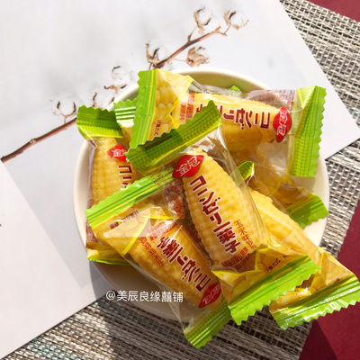 金冠经典玉米糖500g年货休闲零食