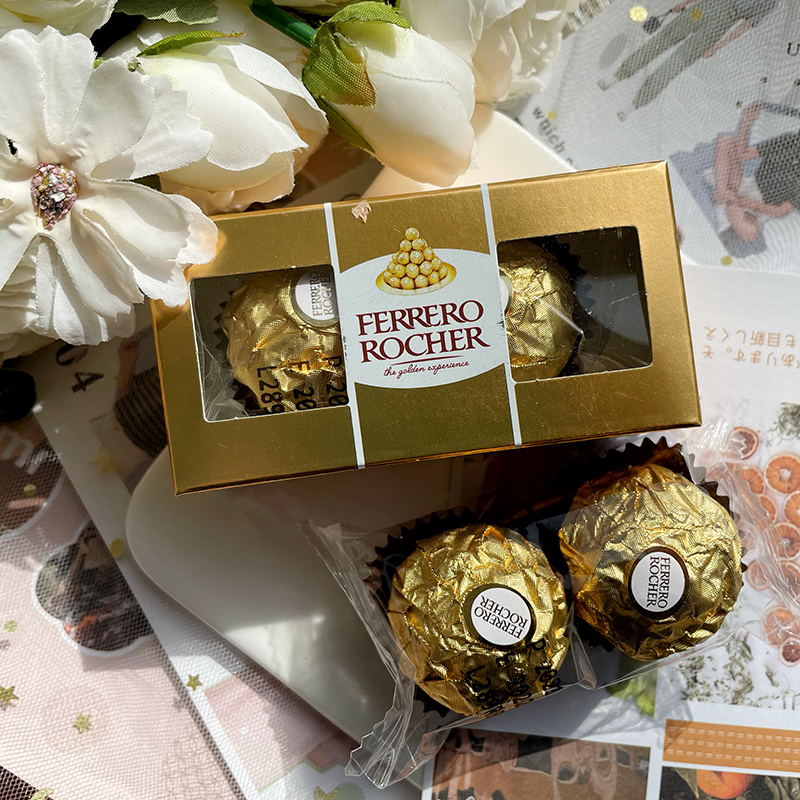 盒装费列罗榛果威化巧克力结婚庆喜糖果高端伴手礼休闲食品可可脂