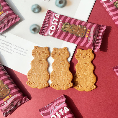 COSTA咖世家大黄油猫酪饼干结婚喜饼休闲零食下午茶点心伴手礼