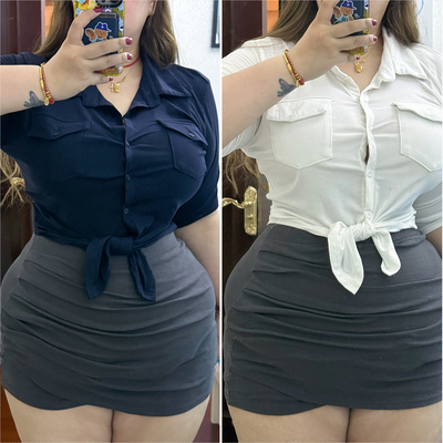 100-220斤大码女装性感上衣衬衫