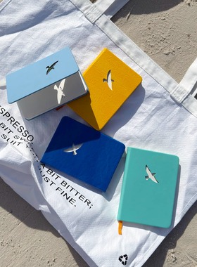 青鸟「透明的诗」A6随身笔记本镂空手帐创意生日礼物文艺手绘本