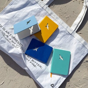 青鸟「透明的诗」A6随身笔记本镂空手帐创意生日礼物文艺手绘本