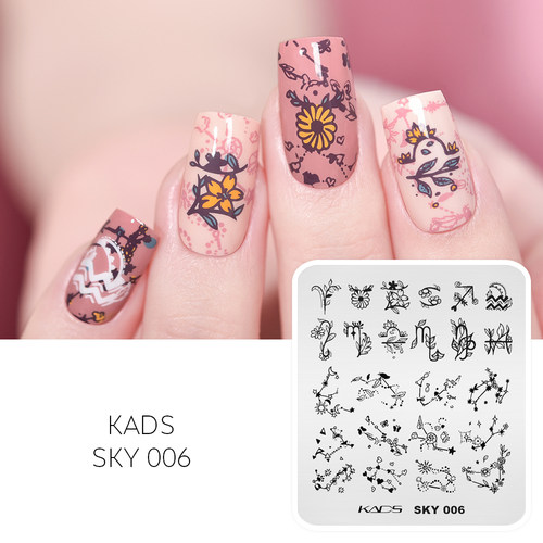 kads十二宫星座印花模板