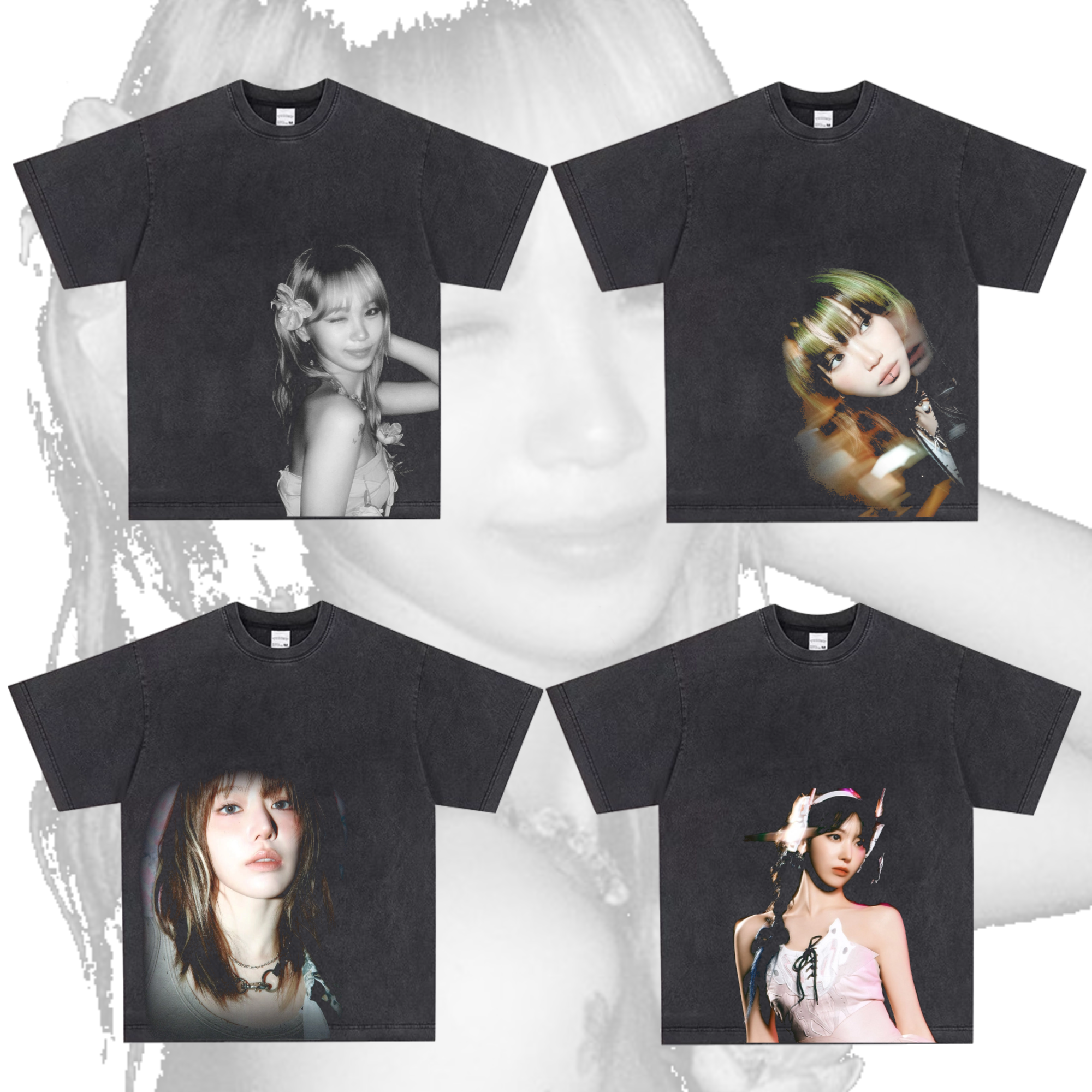 LESSERAFIM演唱会爱豆长短袖