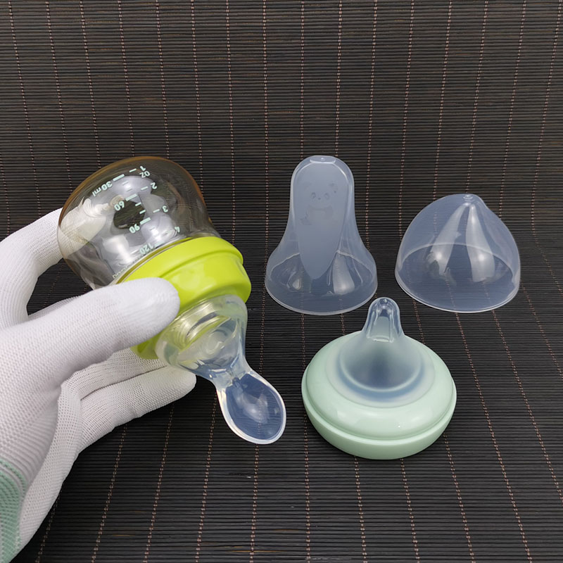 婴幼儿带勺子PPSU奶瓶