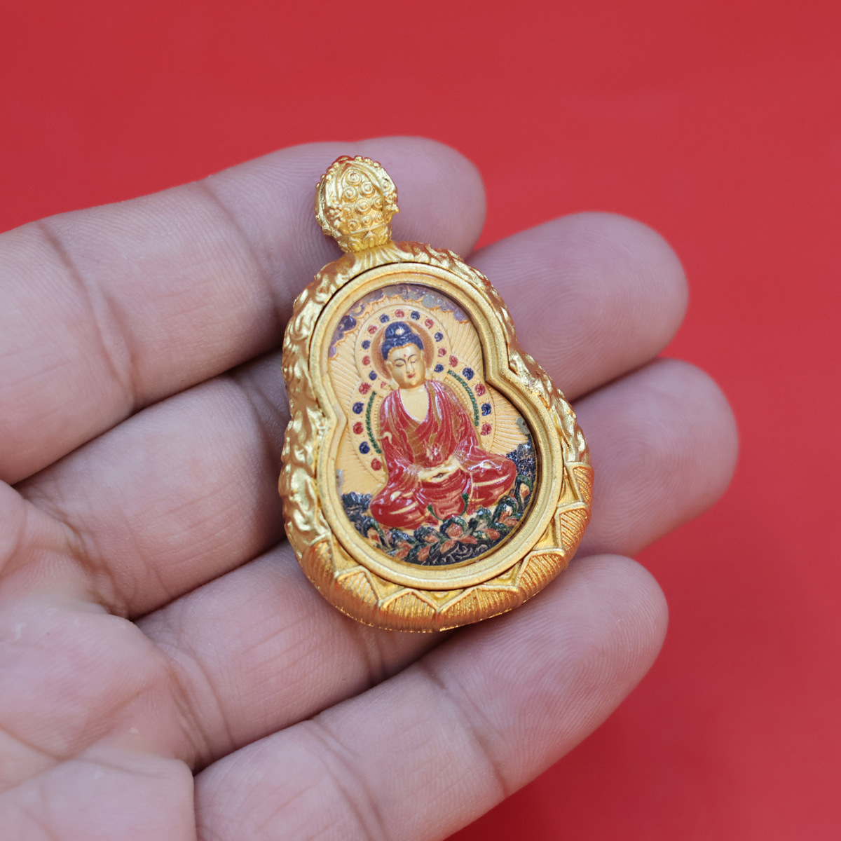 黄铜新款葫芦八大守护神五爷双面