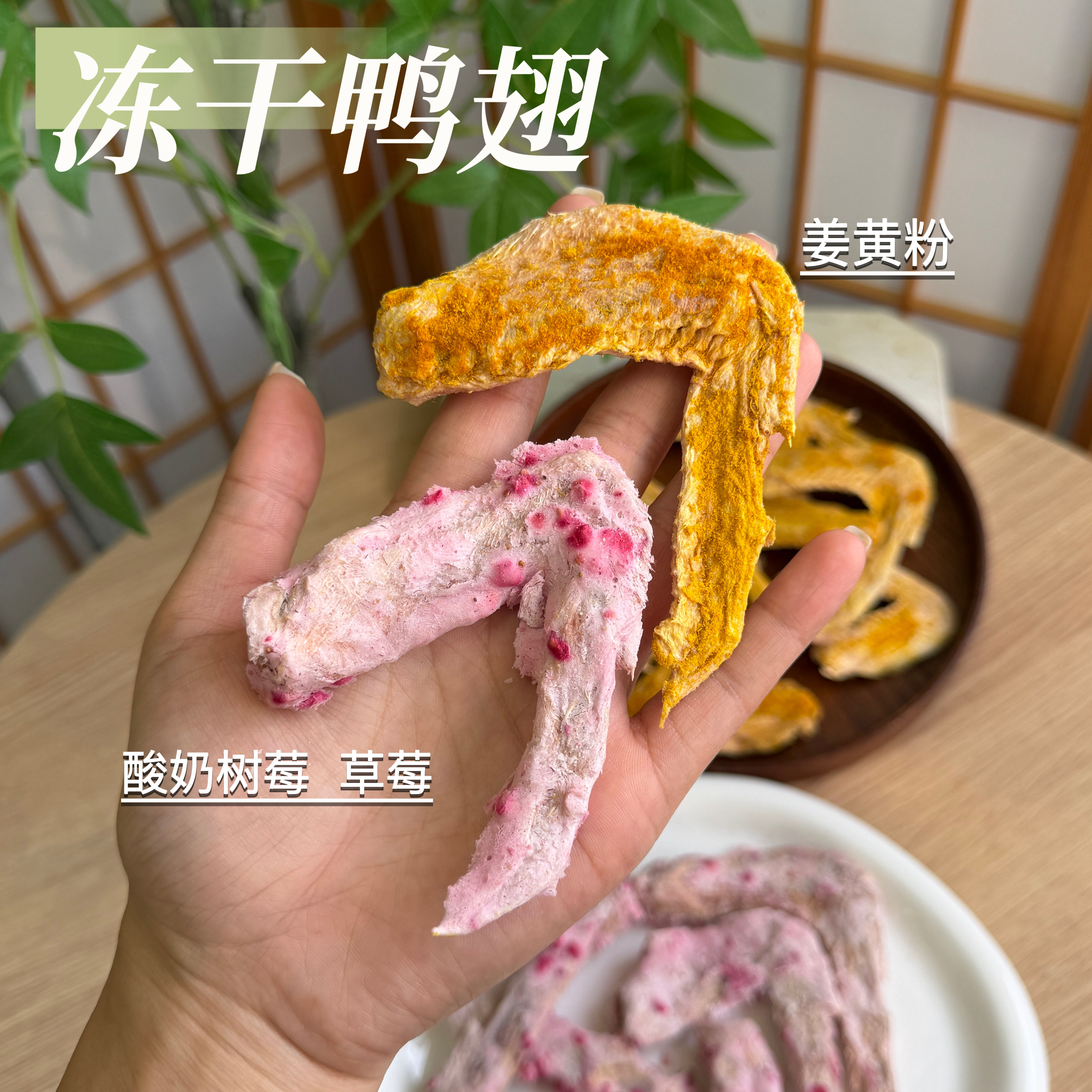 冻干鸭翅宠物零食狗磨牙酥脆酸奶草莓树莓姜黄粉无添加小型犬泰迪,宠物/宠物食品及用品,狗冻干零食,淘宝优惠券,粉丝福利购,淘宝优惠卷