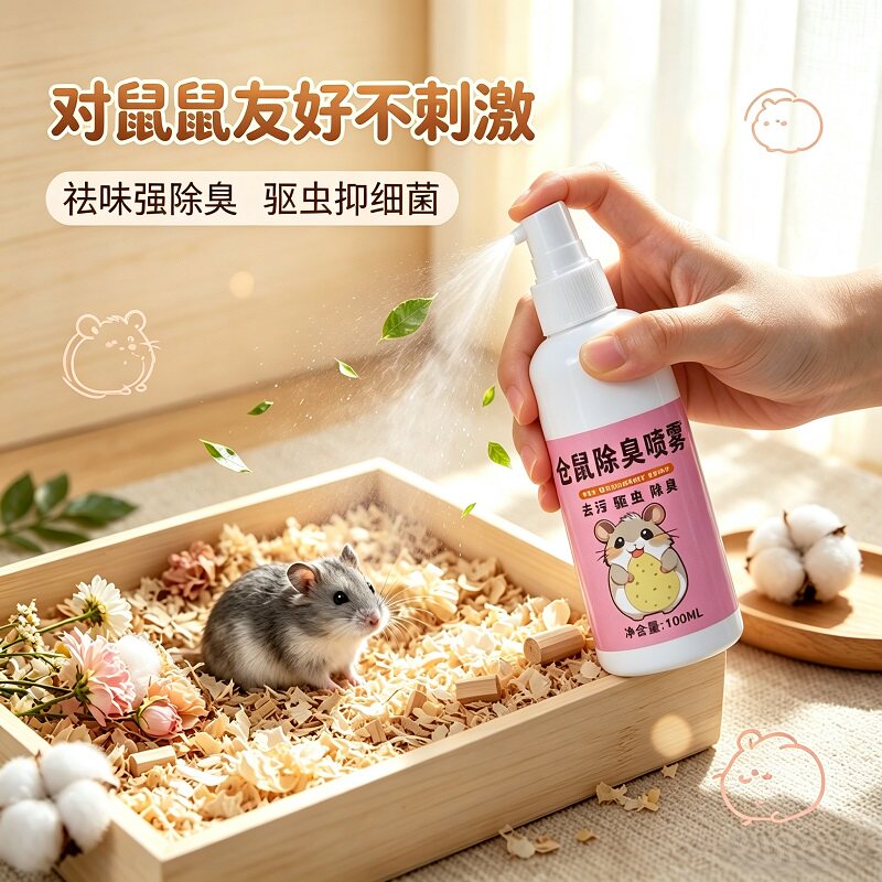 500ml仓鼠除臭驱虫喷雾杀菌消毒