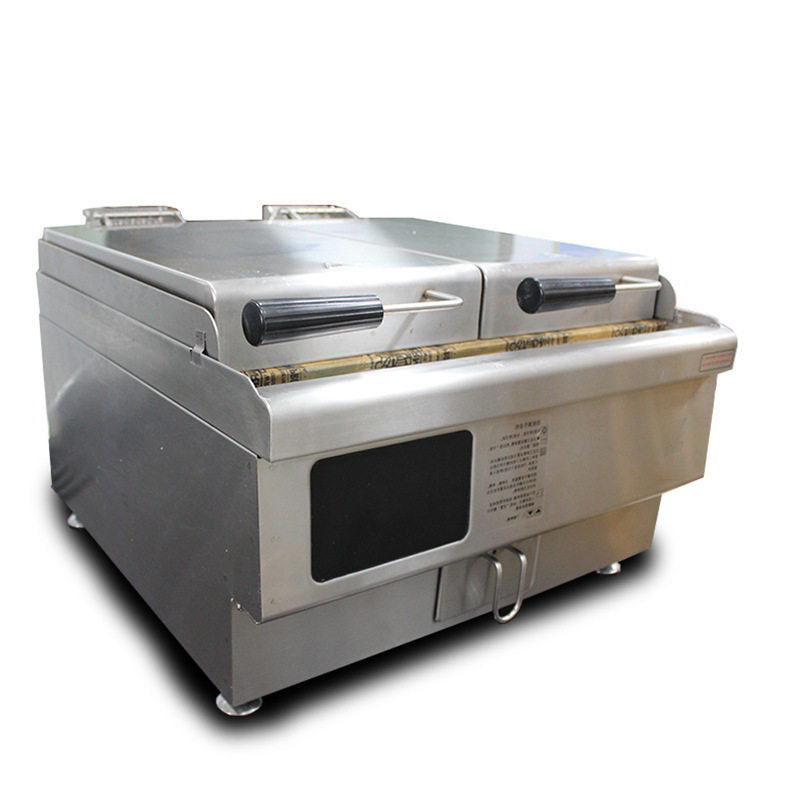 佳斯特jus-dgh-60-2d台式电扒炉触摸屏平扒炉煎扒炉商用全平扒炉