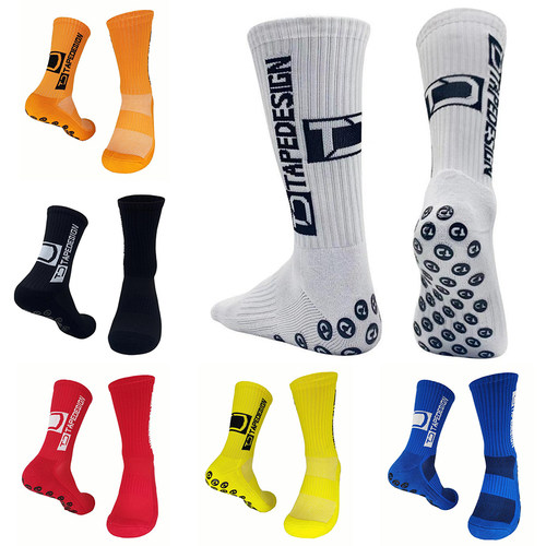 点胶防滑足球袜专业中筒骑行袜