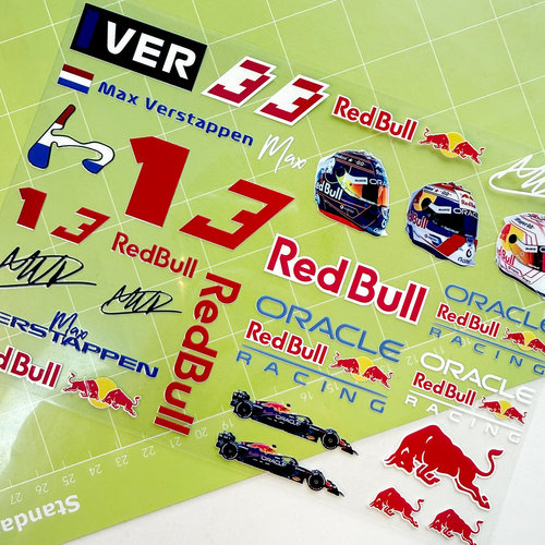 维斯塔潘水晶转印贴纸