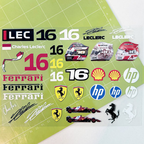 勒克莱尔主题水晶转印贴