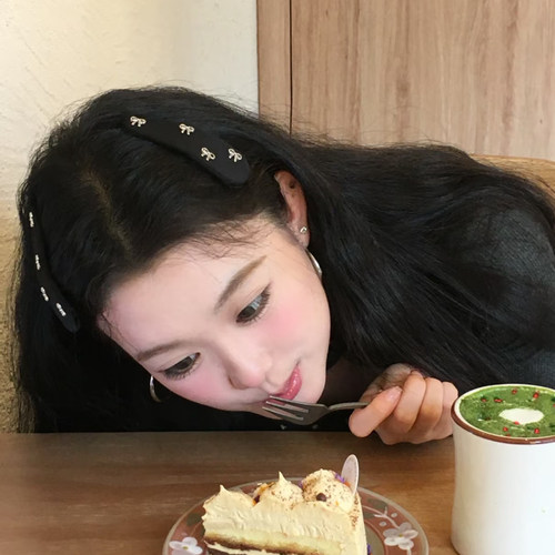 发夹布艺日韩博主同款刘海夹
