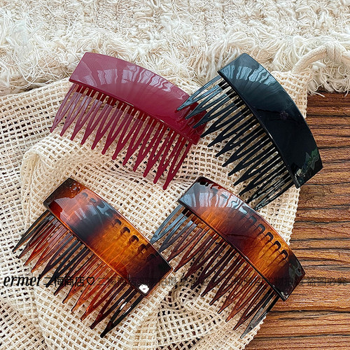 好用的齿梳无痕发卡！百搭发梳