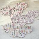 链接6】春季新款宝宝棉质围嘴婴儿口水巾百搭双面口水兜围兜0-2岁