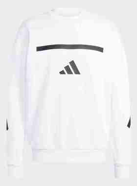 ADIDAS阿迪达斯男装2024秋季款亲肤柔软休闲运动卫衣套头衫JF2451