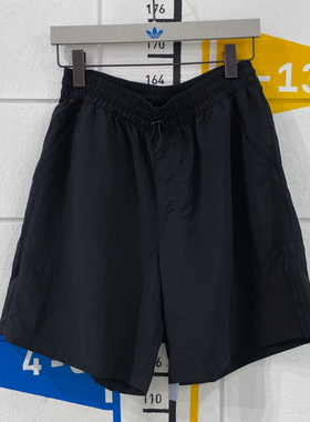 ADIDAS阿迪达斯三叶草2024秋新款男裤女裤梭织速干运动短裤HS3016