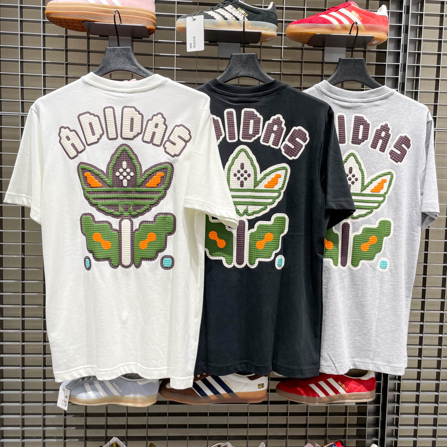 阿迪达斯三叶草男子纯棉圆领T恤