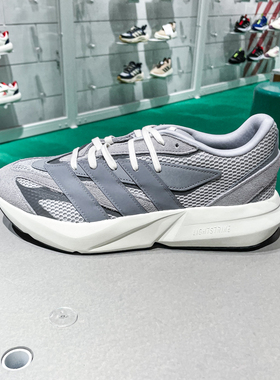 阿迪达斯男鞋2025夏季新款轻便稳定缓震运动休闲鞋流光跑鞋IH8607