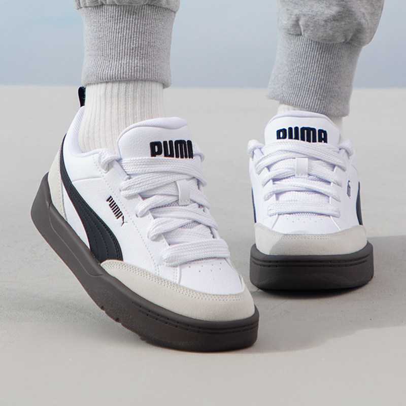 PUMA彪马男女2025冬情侣百搭复古胶底耐磨运动休闲板鞋 397262-01