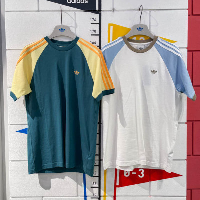 阿迪达斯三叶草男子纯棉运动T恤