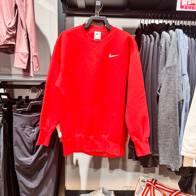 耐克运动休闲圆领简约套头衫