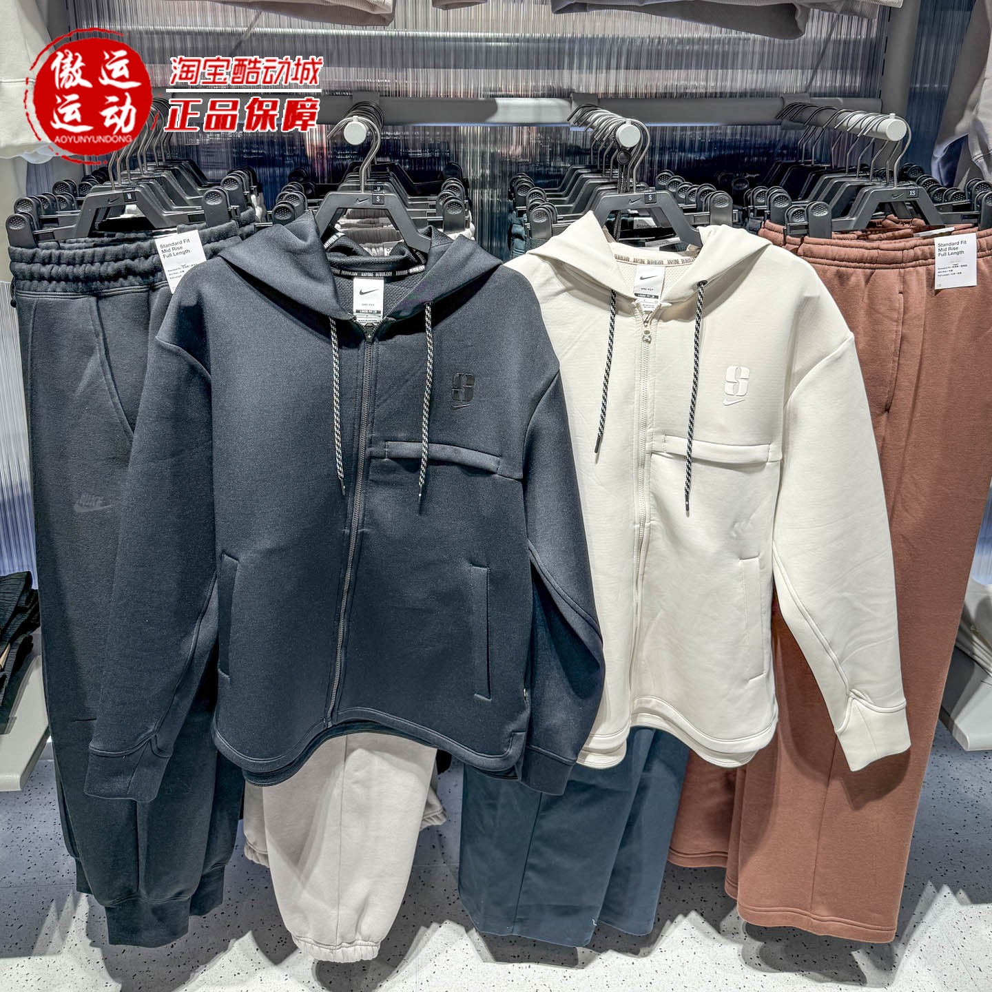 Nike耐克女子速干宽松篮球连帽衫