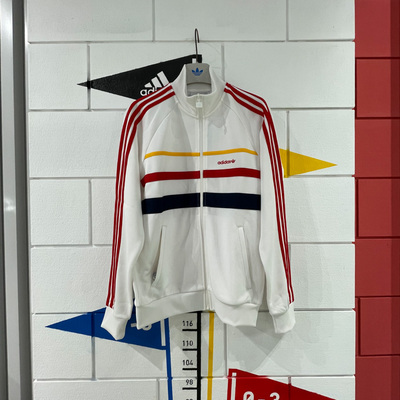 阿迪达斯三叶草宽松运动立领夹克