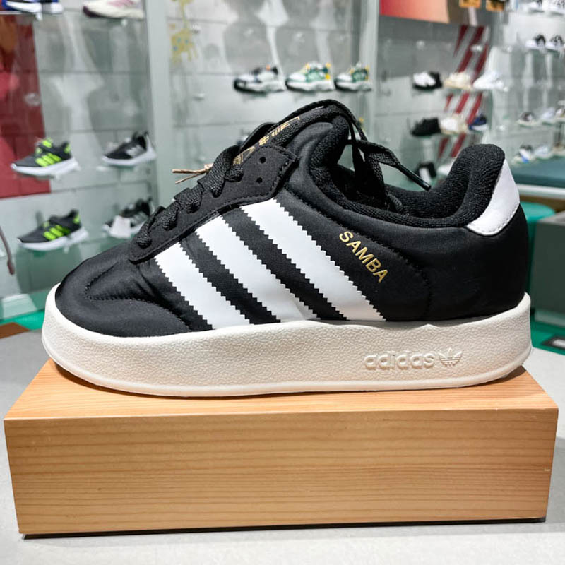 ADIDAS阿迪达斯三叶草男女2024冬款运动休闲板鞋T头面包鞋 IE1434