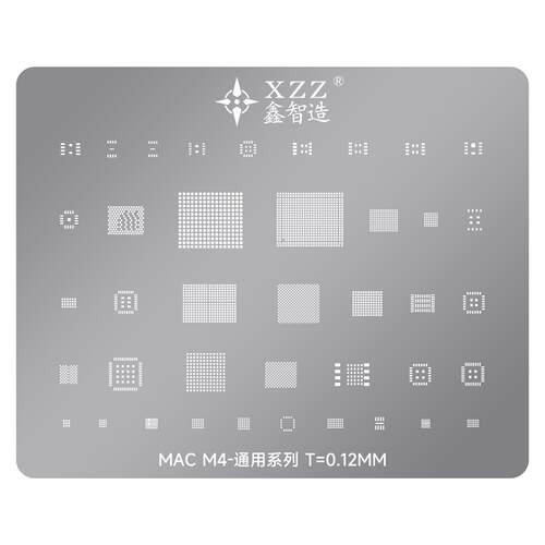 Mac M4 CPU通用笔记本MacBookPro/MINI/iMAC芯片植锡网BGA钢网