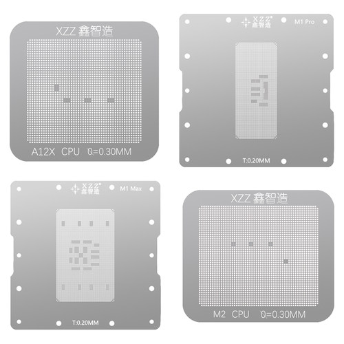 适用于苹果ipad/Macbook笔记本电脑钢网M1/Max/Pro/M2/CPU植锡网