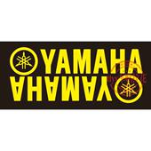 摩托车贴纸适用于雅马哈YAMAHA车标防水LOGO标字母贴反光贴改装 贴