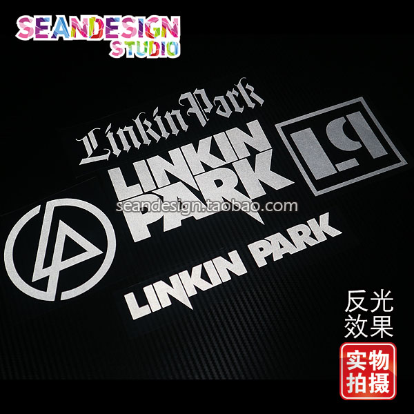 Linkin Park 林肯公园 音游02 汽车摩托车贴纸 个性防水反光贴花