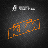 390 Duke KTM 头盔贴纸 200 1290 镂空贴花 690 摩托车贴纸