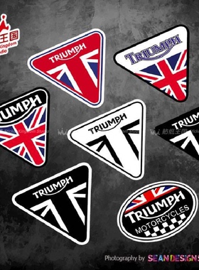 凯旋 660 T100 T120 765 1200RS Scrambler 老虎800XC 反光贴纸18