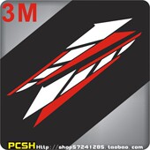 雅马哈装 适用摩托车贴纸 饰对贴 反光车贴花 YAMAHA 个性 防水拉花