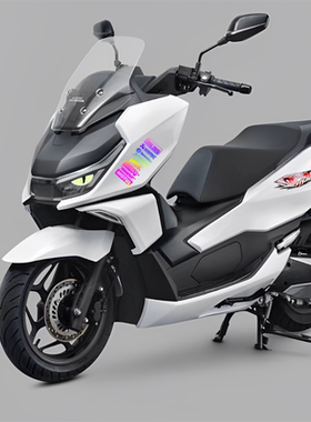 适用本田NS150GX摩托车贴纸车头拉花防水赞助商版画反光眼睛装饰