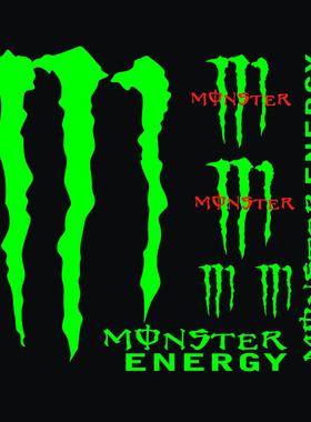 雅马哈摩托车贴纸反光踏板电动车鬼爪贴花迅鹰改装饰车标拉花个性