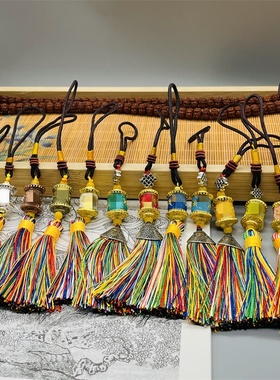 西藏特色民族风流苏配饰品