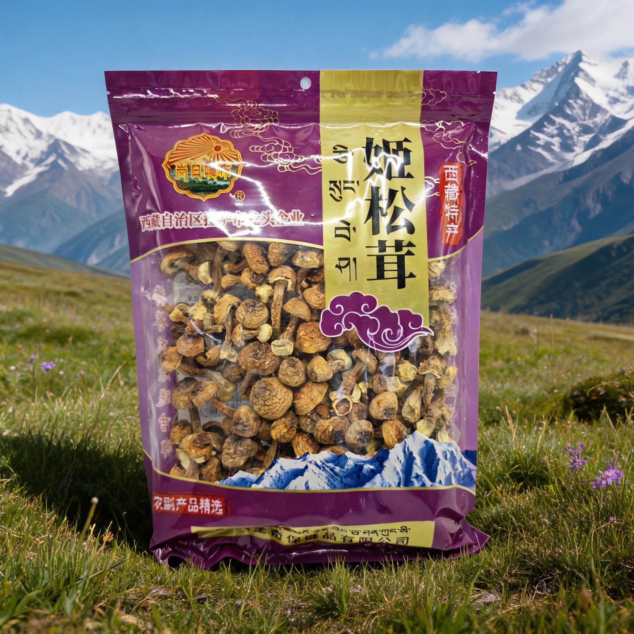 西藏姬松茸干货煲汤食材拉萨直发