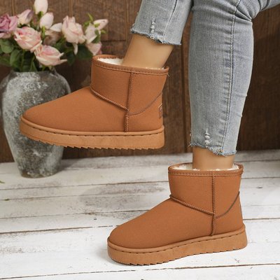简约舒适保暖雪地靴棉靴韩系冬季