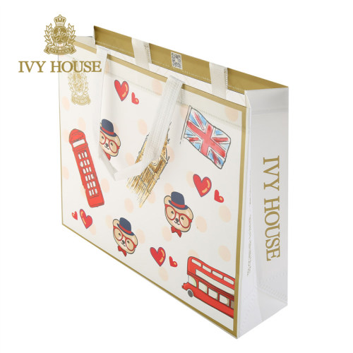 IVY HOUSE常春藤环保无纺布袋中号375*300*100