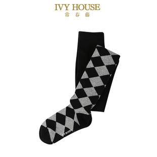 长筒打底袜子公主袜裤 IVY 袜春秋 女童菱格连裤 HOUSE常春藤儿童装